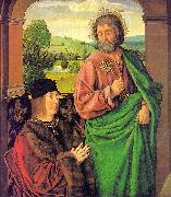 Pierre II, Duke of Bourbon, Presented by St. Peter, Master of Moulins